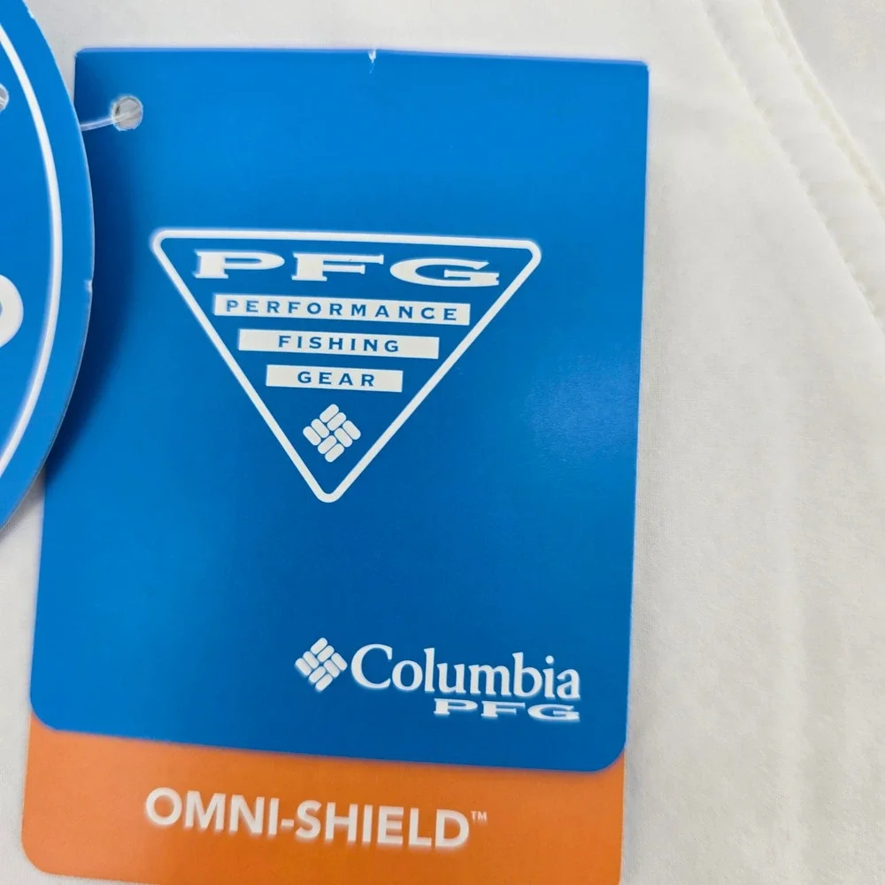 Columbia PFG Grander Marlin II Offshore Shorts Mens Fishing White 42/10 NWT